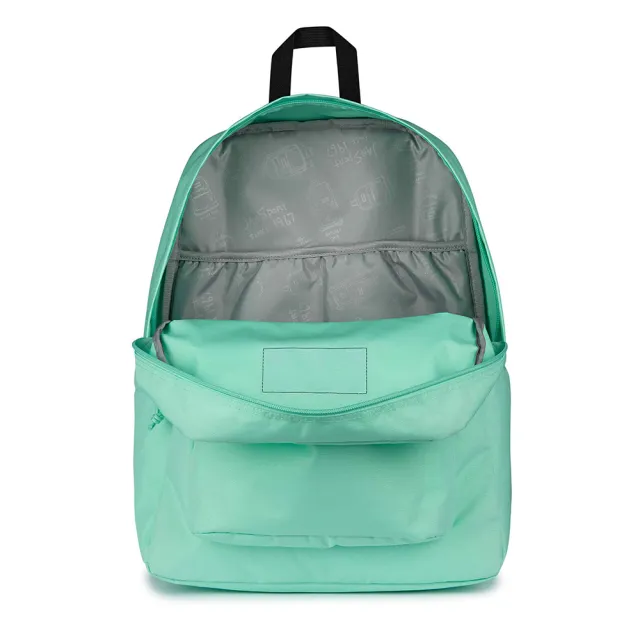 【JANSPORT】雙11 Superbreak 後背包 運動包 雙肩背包 薄荷綠(JS0A4QUEDH3)