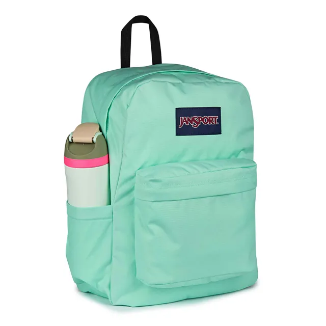 【JANSPORT】雙11 Superbreak 後背包 運動包 雙肩背包 薄荷綠(JS0A4QUEDH3)