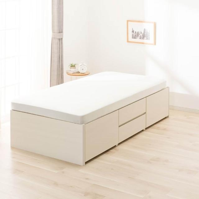 【NITORI 宜得利家居】◎單人床座 床架 無床頭 N-ZIO-HL BOX WW 40M(床座 床架 無床頭 N-ZIO)