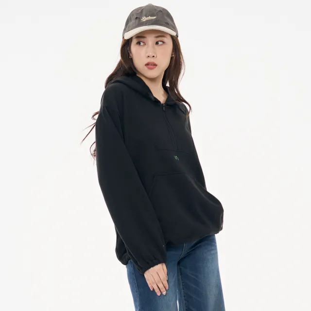 【5th STREET】雙11 女裝 長袖 帽t 連帽上衣 黑色(560955)