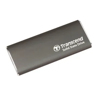 【Transcend 創見】ESD265C 1TB USB3.1/Type C 雙介面外接SSD行動固態硬碟-玄鐵灰(TS1TESD265C)