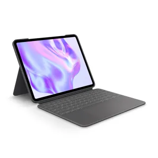 【Logitech 羅技】Combo Touch iPad Pro 2024 M4 13吋鍵盤保護套(ipad鍵盤 巧控鍵盤)