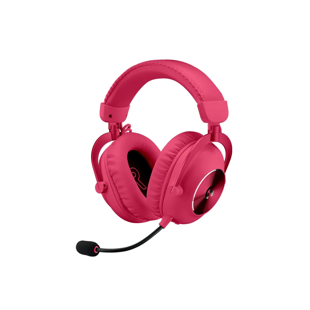 Logitech G】PRO X2 LIGHTSPEED無線專業電競耳麥第二代職業級(桃紅