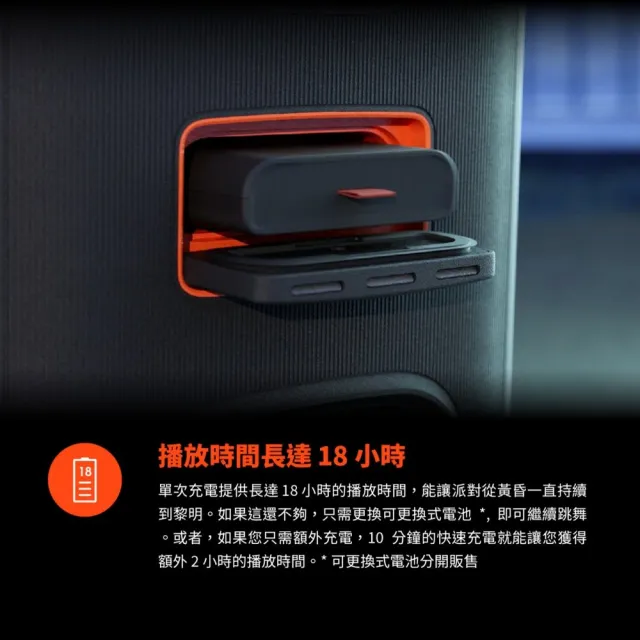 【金嗓】SuperSong700+ 攜帶式KTV點歌機(標準行動版+JBL Partybox320燈光派對可攜式擴音喇叭/音響設備)