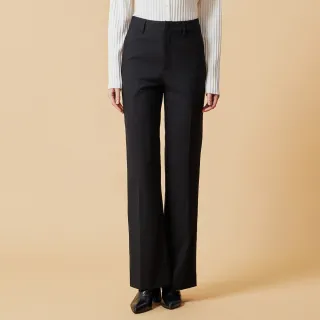 【SST&C】女裝 可機洗_黑色素面西裝褲-825212020081(季末折扣)
