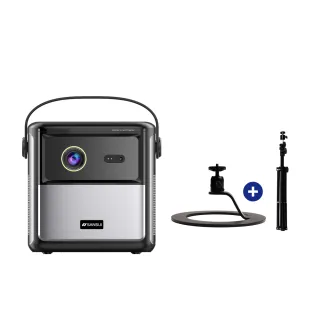 【SANSUI 山水】黑行俠｜Google TV 雷射音響投影機大全配組 LASER-DARK(4K畫質 0秒對焦 20W雙聲道)