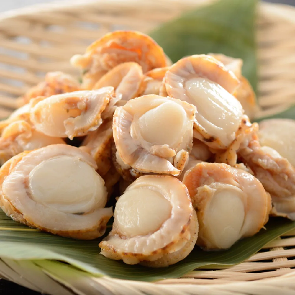 【海鮮主義】扇貝肉8包組(1kg/包;60/80規格)