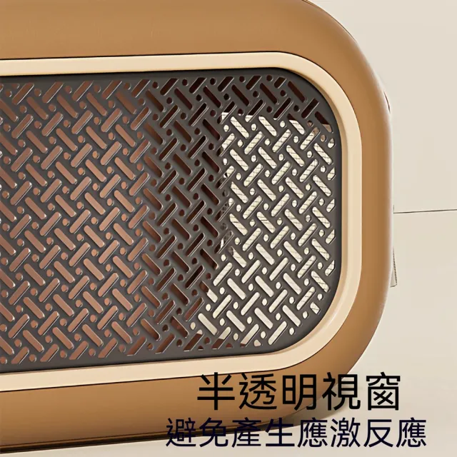 【Quality 聚家】貓咪外出包 寵物包 貓箱 寵物拉桿箱 貓手拎包(40*30*91CM/通風透氣/穩步支撐/雙開門設計)