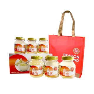 【Dragon Brand 龍標燕窩】高級 官燕 花旗蔘 冰糖 燕窩（75g x6瓶裝/盒）(春節 禮盒 送禮 首選)