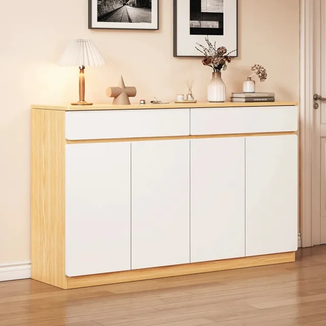 【Quality 聚家】鞋櫃 收納櫃 玄關櫃 大鞋架 大容量收納鞋櫃（90*32*100CM）(抽屜儲物設計 超大檯面)