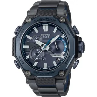 【CASIO 卡西歐】MT-G 太陽能智慧藍芽電波錶 禮物(MTG-B2000YBD-2A)