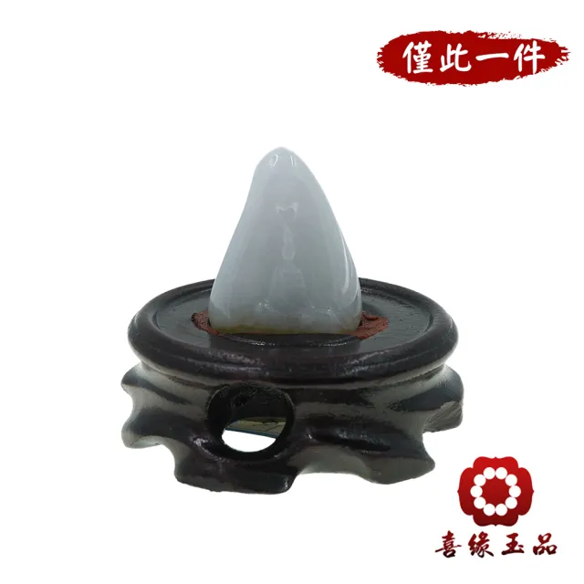 【喜緣玉品】天然翡翠A貨 靜心入定 山然悟道 遇貴人 風水擺設 擺件-僅此一品(開運風水)(直)