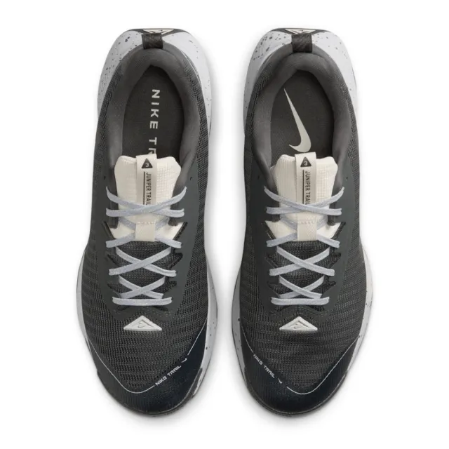 【NIKE 耐吉】越野鞋 慢跑鞋 男鞋 運動鞋 緩震 JUNIPER TRAIL 3 黑灰 FQ0904-003