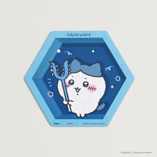 【Pintoo】56片六角壁磚拼圖 - 吉伊卡哇 - 收藏櫃 - 小八貓公仔(交換禮物/聖誕禮物/新年禮物)