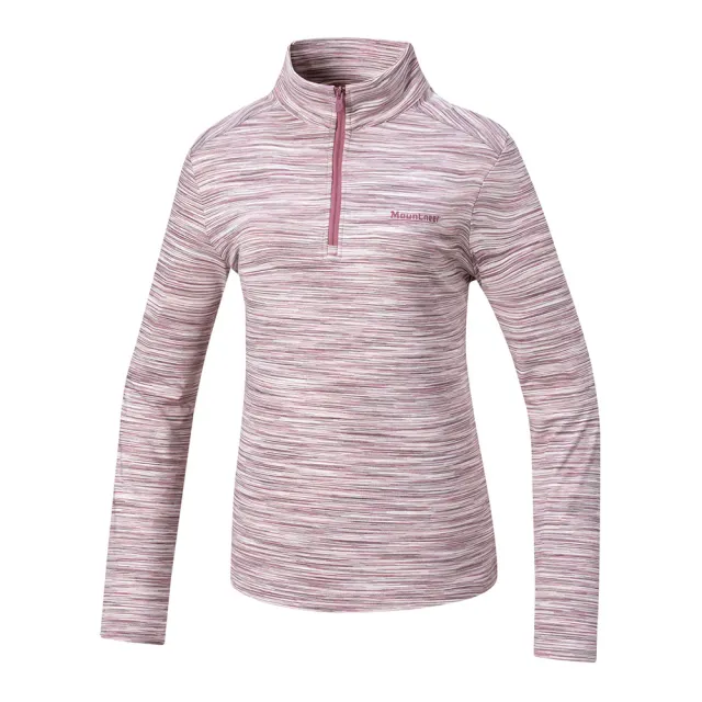 【Mountneer 山林】女排汗保暖上衣-M-2L-52P18(長袖/休閒上衣/保暖)