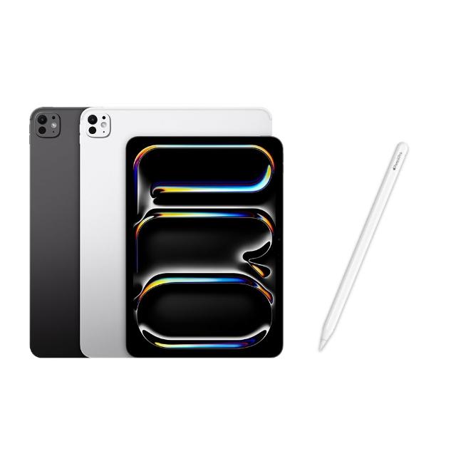 【Apple】2025 iPad Pro M5晶片/13吋/WiFi/256G 平板電腦(Apple Pencil Pro組)
