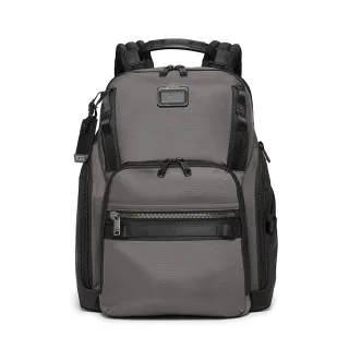 【TUMI】Alpha Bravo Search 彈道尼龍通勤商務後背包 - 炭灰色(TUMI 官方旗艦店)