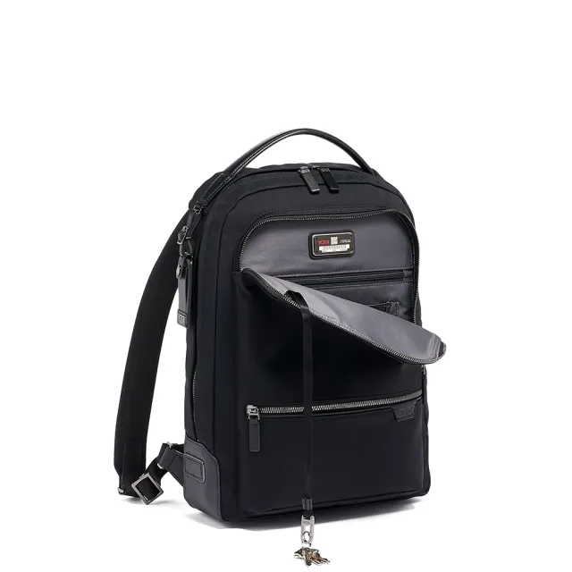 【TUMI】Harrison Bradner 14 吋筆電都會休閒背包 - 黑(TUMI 官方旗艦店)