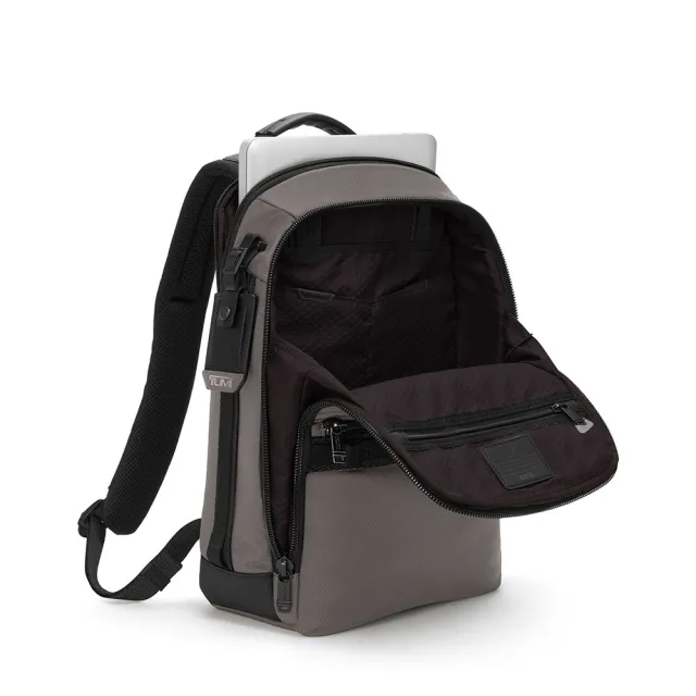 【TUMI】Alpha Bravo Dynamic 戶外休閒後背包 - 炭灰色(TUMI 官方旗艦店)
