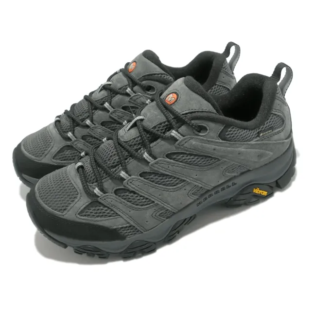 【MERRELL】戶外鞋 Moab 3 GTX 男鞋 灰 Gore-Tex 防水 避震 黃金大底 登山鞋 ML035799