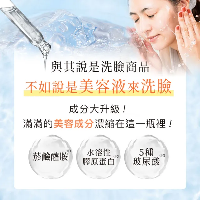 【MANARA 曼娜麗】NEW★保濕潔顏露清爽型120ml+日本製有機化妝棉60入(98%以上美容精華)