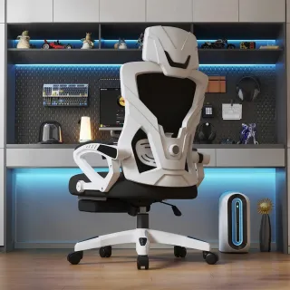 【Ashley House】X1 PRO 加大一體成形乳膠坐墊6D驅動釋壓工學椅(電腦椅 辦公椅 休閒椅 工學椅)