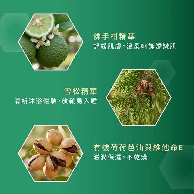 【BZU BZU】嬰兒天然植萃洗髮沐浴露600ml(佛手柑與雪松/升級配方)
