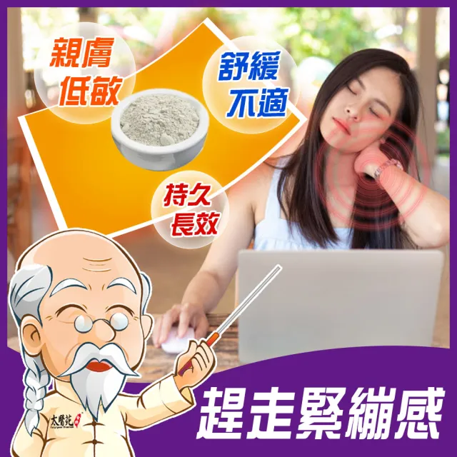 【太醫苑金牌一條根】金門一條根遠紅外線舒緩貼-10包贈2包共60片入(加強型大片/特惠共12包/MOMO限時活動價)
