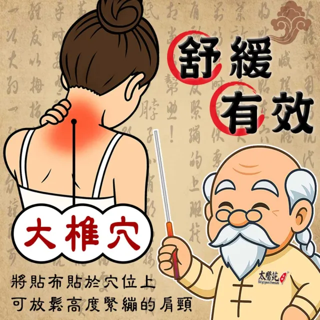 【Tai Yi Yuan Premium 太醫苑金牌】金門一條根精油舒緩貼-12包贈1包共65片入(超大片-檀香舒緩)