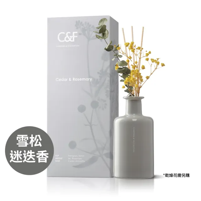 【C&F 香研所】孚日花園空間香氛瓶 2入組(居家香氛/香水精油/交換禮物)