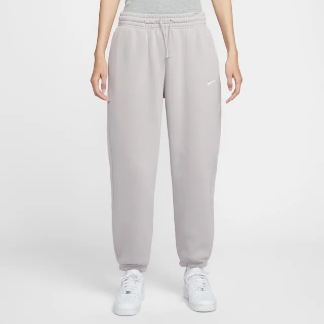 【NIKE 耐吉】AS W NSW PHNX FLC HR OS PANT 2 灰 女 長褲 棉褲 運動褲(FZ5997-009)