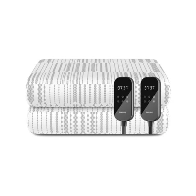 【Philips 飛利浦】AHR3142ED 雙人雙控恆溫定時電熱毯 180*150cm
