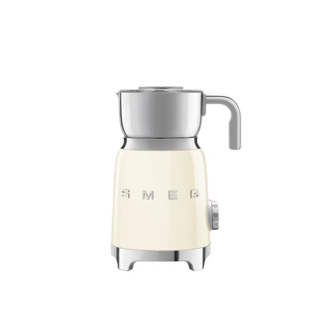 【SMEG】義大利電動奶泡機-奶油色(MFF11CRUS)