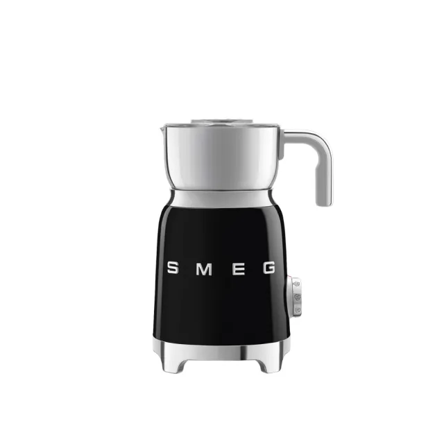 【SMEG】義大利電動奶泡機-耀岩黑(MFF11BLUS)