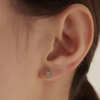 【vacanza】不對稱花花 316L醫療鋼飾品 純鋼養耳棒(抗過敏 交換禮物)