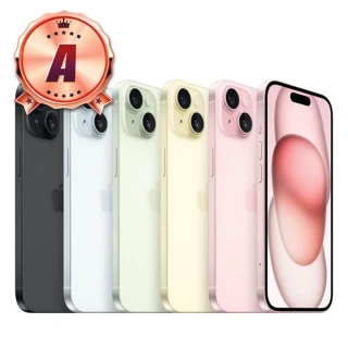 【Apple】A級福利品 iPhone 15 Plus 512G 6.7吋(贈快充頭+Magsafe保護殼)