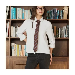 【OB 嚴選】不易皺質感素色暗扣襯衫 《AB20843》