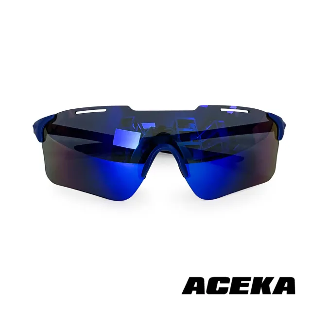 【ACEKA】台灣製墨鏡鋒速霧藍運動太陽眼鏡(TRENDY 休閒運動系列)