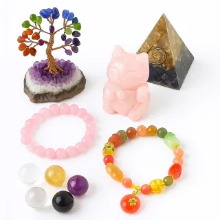 【天天水晶 TINGTING】799招財桃花設計款水晶手鍊專屬限定標