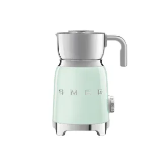 【SMEG】義大利電動奶泡機-粉綠色(MFF11PGUS)
