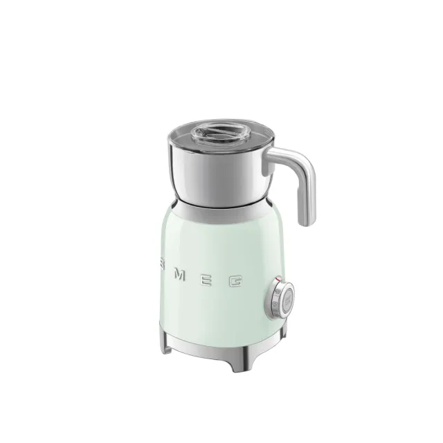 【SMEG】義大利電動奶泡機-粉綠色(MFF11PGUS)