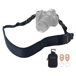 【K&F Concept】可調式減壓相機背帶 附收納小包(KF13.184V1 藍色)