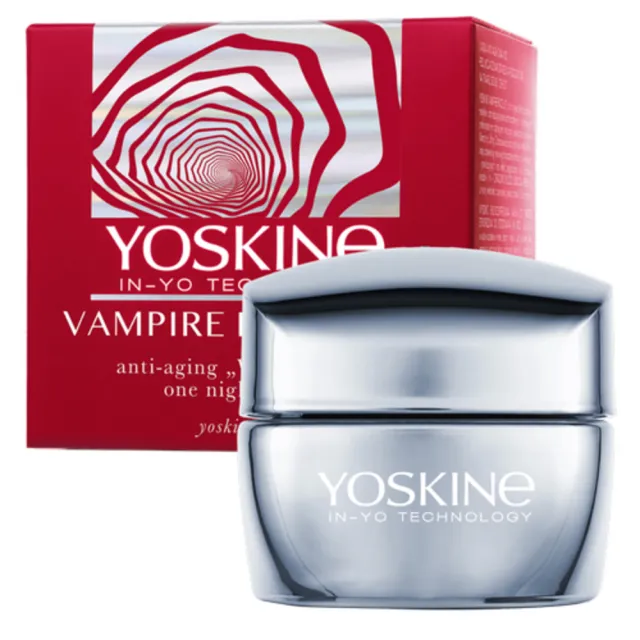 【YOSKINE】龍血紅素夜間抗老面霜50ml 10%菸鹼醯胺 龍血脂 官方正貨(精華乳霜面膜三合一)