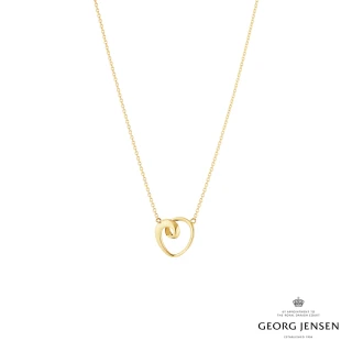 【Georg Jensen 官方旗艦店】2026 Heart 項鍊(18K黃金)
