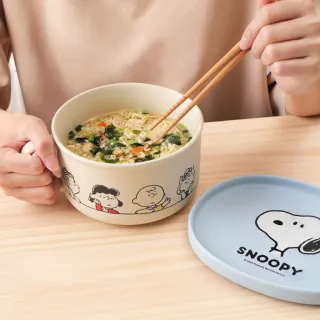 【Norns】陶瓷碗盤組(史努比 SNOOPY 三眼怪 小熊維尼 迪士尼 泡麵碗 點心盤 湯碗 盤子 餐具)