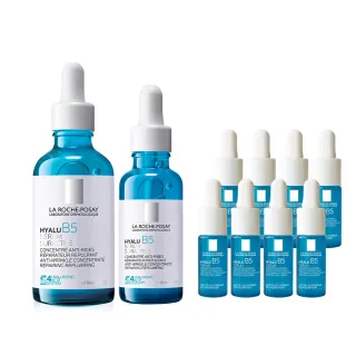 【理膚寶水】超值獨家★極效B5彈潤超修復精華重裝版 買80送80超值組_(B5小藍瓶)