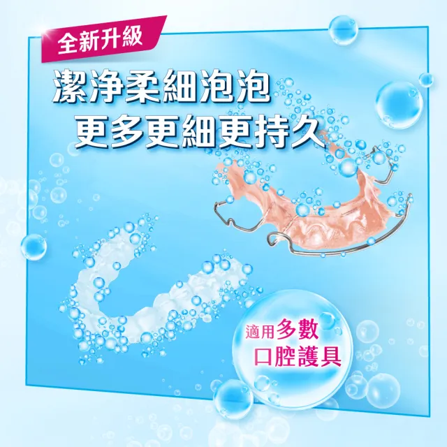 【Polident 保麗淨】口腔護具清潔錠3盒(36片/盒)