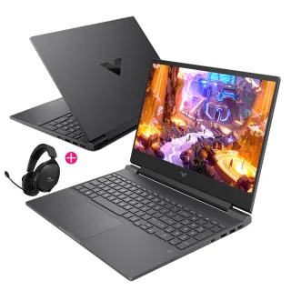 電競耳機★【HP 惠普】15.6吋 i5-13420H RTX5050-8G電競筆電(Victus 15-fa2185TX/16G/512GB SSD/W11)