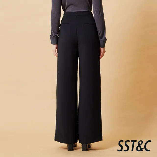 【SST&C】女裝 三件式套裝直筒褲-經典黑-825212163011(換季55折)