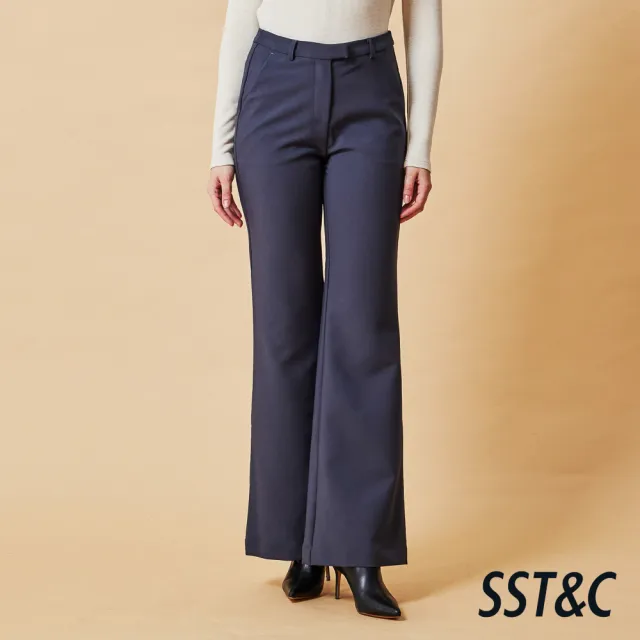 【SST&C】女裝 四面彈修身版喇叭褲-深灰-825212162012(換季55折)